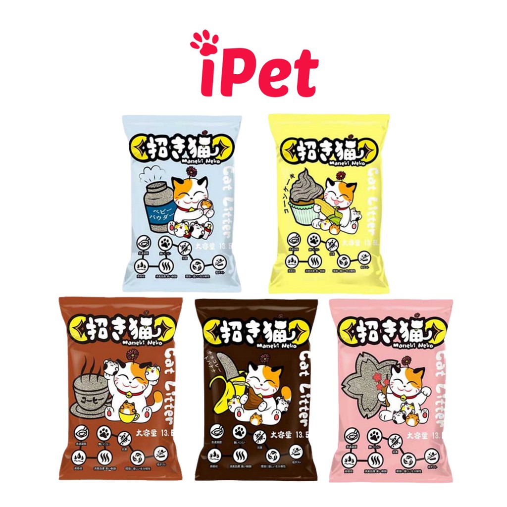 Cát Vệ Sinh Cho Mèo - Cát Nhật Maneki Neko Cho Mèo - 5L - iPet Shop