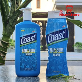 Sữa tắm và gội hair & body wash 532ml & 946ml