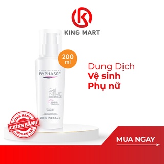 Gel dung dịch vệ sinh phụ nữ byphasse dịu nhẹ, an toàn cho mọi loại da 200ml