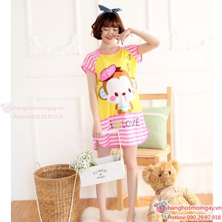 Đầm ngủ hoạt hình cute DN39