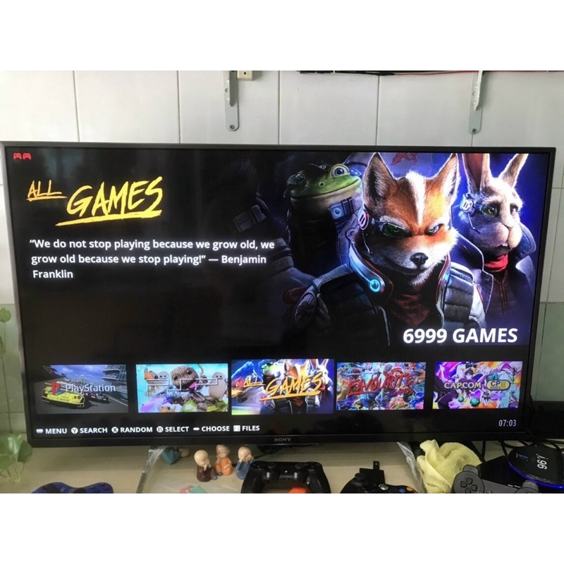 Máy chơi game PSP PS1 NESSNES... BOX GAMING HDMI có LED new fullbox kèm 1 tay game không dây, kèm sẵn thẻ nhớ 32gb ... .