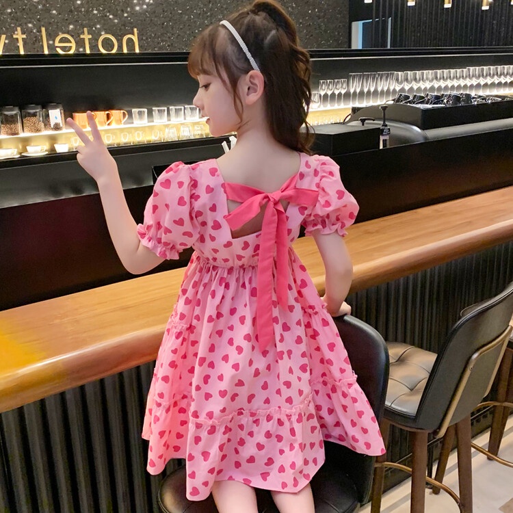 Đầm Công Chúa Phong Cách Phương Tây Thời Trang Mùa Hè 2022 Mới Cho Bé Gái