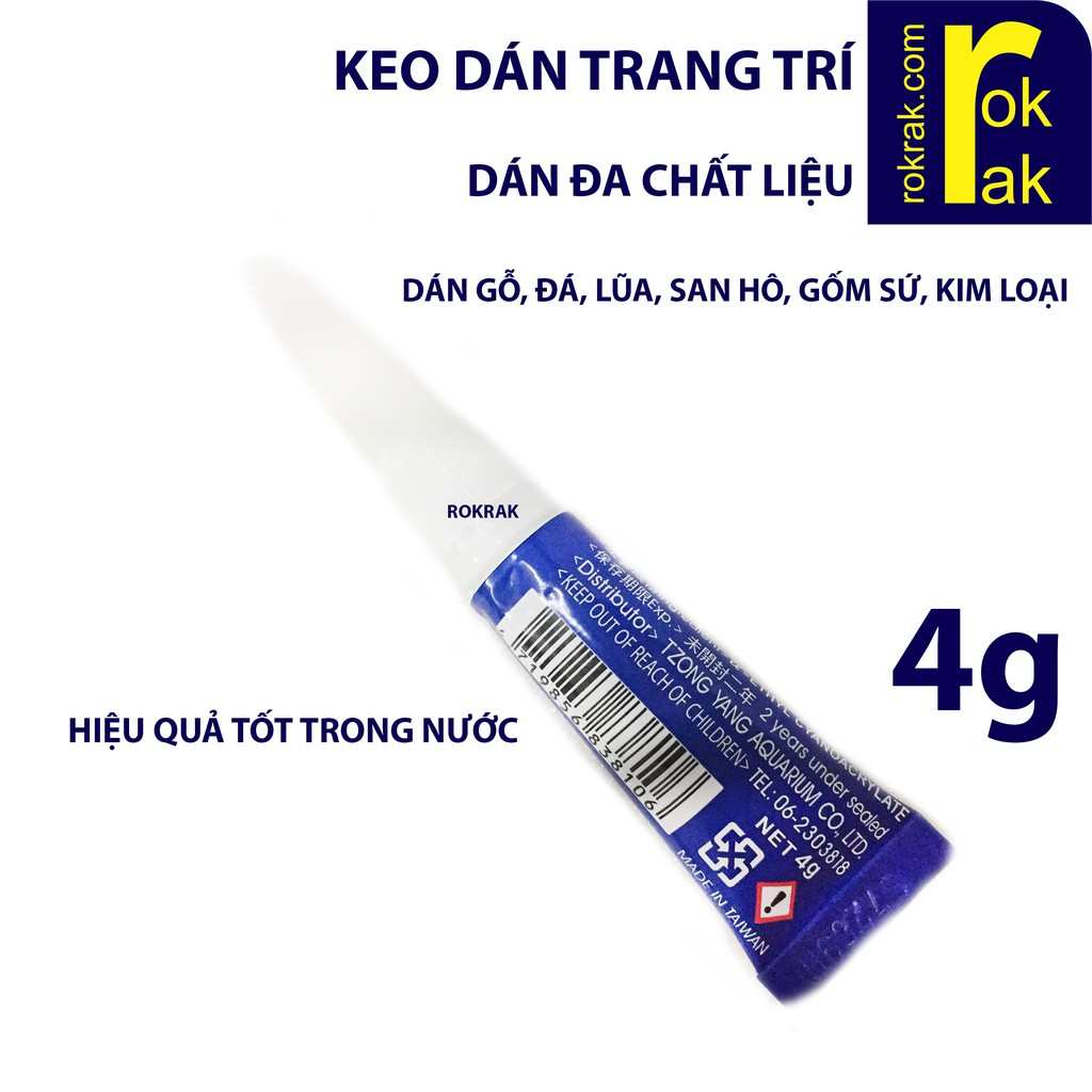 Keo dán Thủy sinh Đa dụng ISTA cho đồ trang trí bố cục
