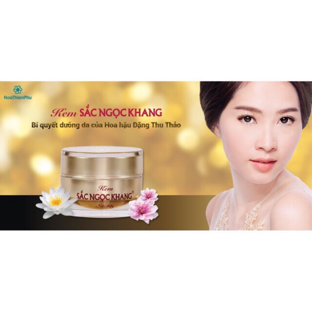 Kem nám dưỡng da Sắc Ngọc Khang ban đêm 30g và 10g