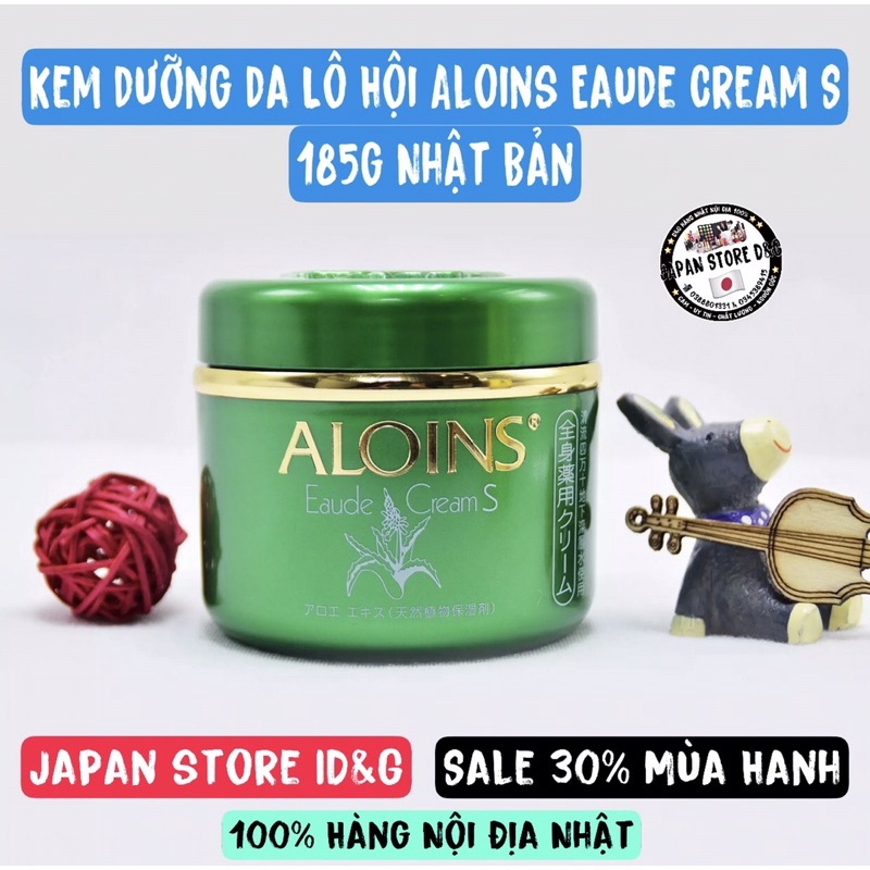 Kem dưỡng da Lô Hội Aloins Eaude Cream S 185g Nhật Bản
