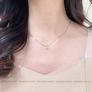 Dây chuyền bạc 925 mặt đá cao cấp phukien.seren