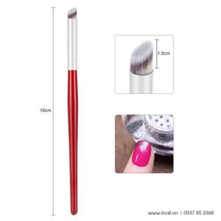 Cọ Ombre Cán Gỗ Đầu Xéo