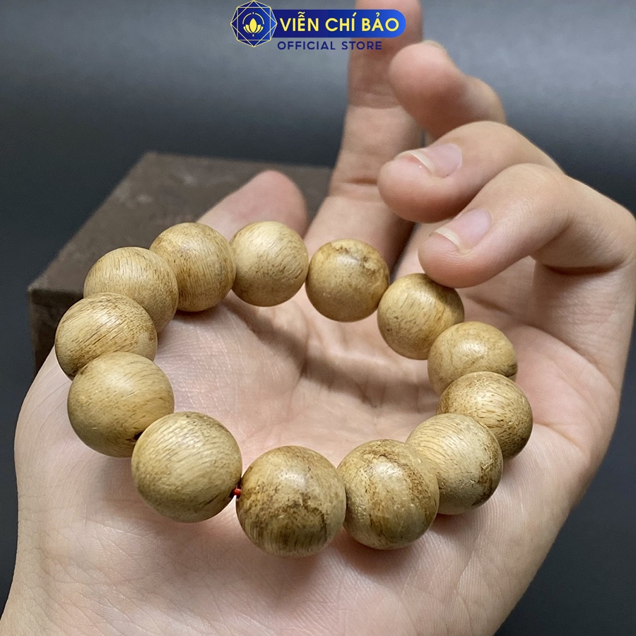 Vòng tay trầm hương trầm tốc kiến tự nhiên thời trang phụ kiện trang sức Viễn Chí Bảo V000781