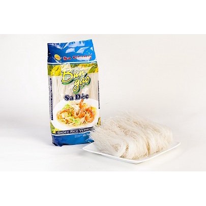 1GÓI [ 400Gr ] Bún gạo Sa Đéc, bún khô, bún tươi Sa giang , thơm tiện dụng