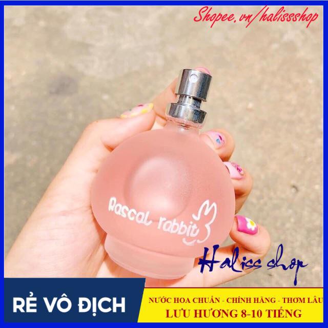 Nước hoa thỏ 50ml được đánh giá lưu hương rất lâu, mùi nhẹ nhàng - rẻ mà chất