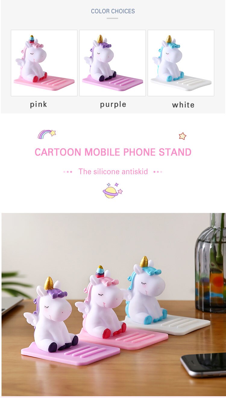 Giá Đỡ Điện Thoại Hình Kỳ Lân Dễ Thương Có Thể Điều Chỉnh | BigBuy360 - bigbuy360.vn