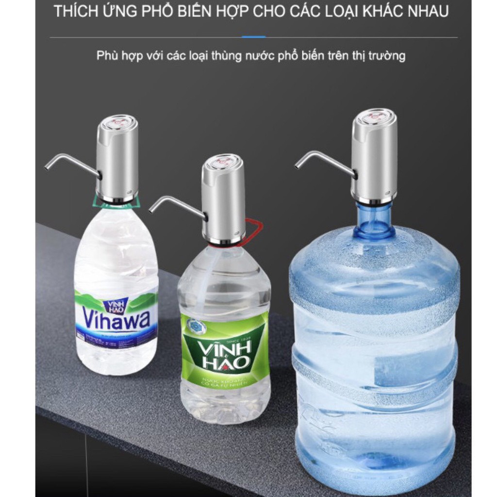 Vòi bơm hút nước điện tự động có sạc USB