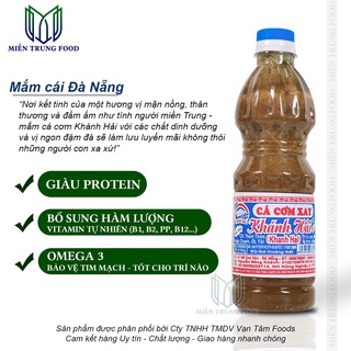 Mắm Nêm cá cơm xay Đặc Biệt Khánh Hải thơm ngon đậm đà, đặc sản Đà Nẵng loại 500ml