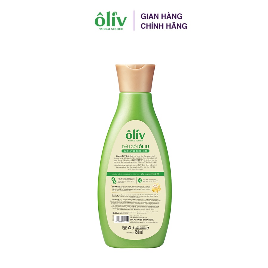 Dầu Gội Dưỡng Tóc Ôliv 250ml