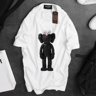 ÁO THUN UNISEX IN HÌNH HOẠT HÌNH KAW MÀU ĐEN SIÊU CHẤT