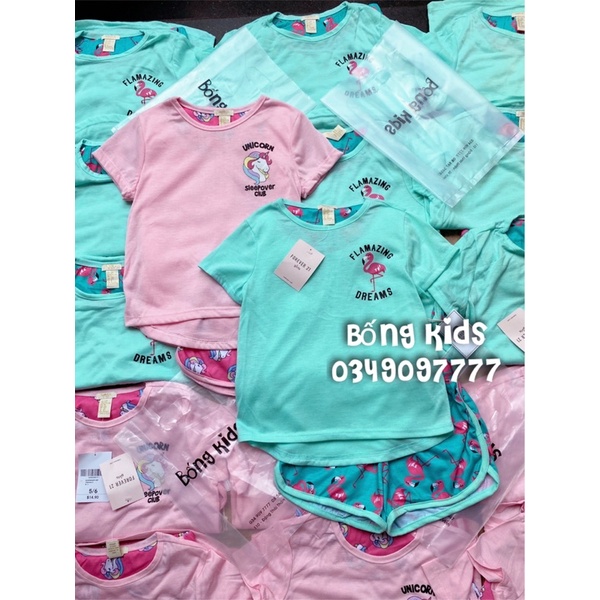 Bộ Hè Bé Gái Mặc Nhà F21
