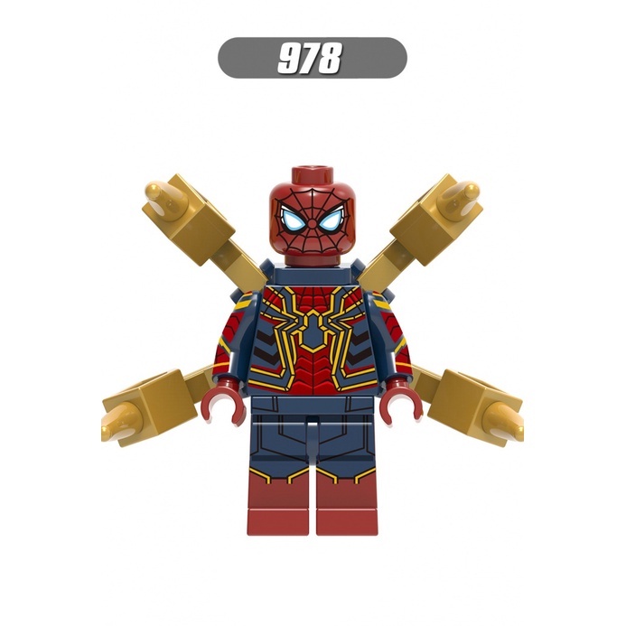 Mô Hình Đồ Chơi Lắp Ráp Người Nhện Marvel avengers