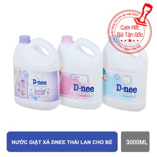 Nước giặt xả dnee cho bé 3000ml thái lan
