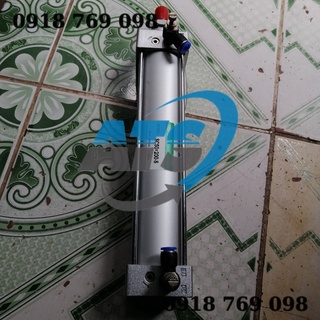 Xi lanh khí nén sc 50x200+tiết lưu esl802