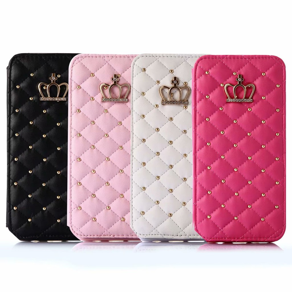 Samsung Galaxy  S5 S6 S7Edge S8 S9 S10Plus S10E S10 5g Model Crown Accents Rhinestone Accents