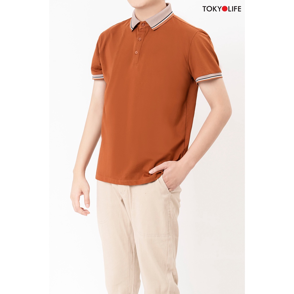 Áo Polo Nam Cotton Cao Cấp, Basic Sang Trọng Lịch Lãm TOKYOLIFE N7POL007I