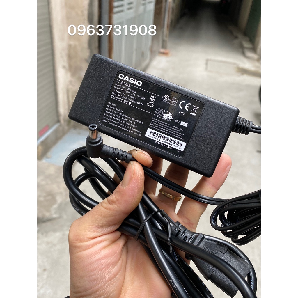 Cục nguồn đàn Casio CTK-450 chính hãng casio