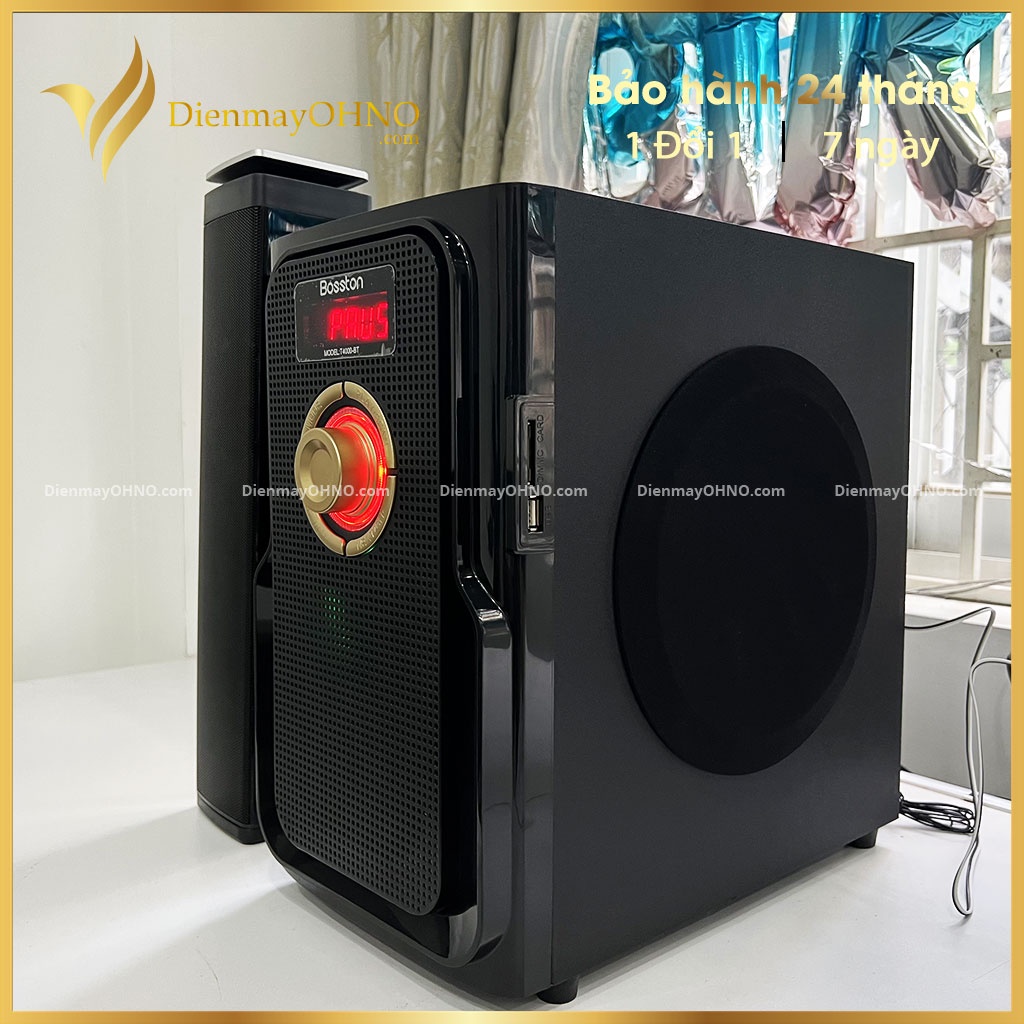 Loa Máy Tính Để Bàn Bosston T4000 Chính Hãng Loa Vi Tính PC Bluetooth Bosston Bass mạnh Công Suất Lớn - Điện Máy OHNO