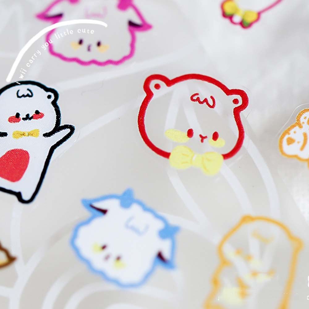 [Hàng mới về] Hình dán móng tay trang trí nghệ thuật siêu mỏng họa tiết hoạt hình đáng yêu phong cách Nhật Bản