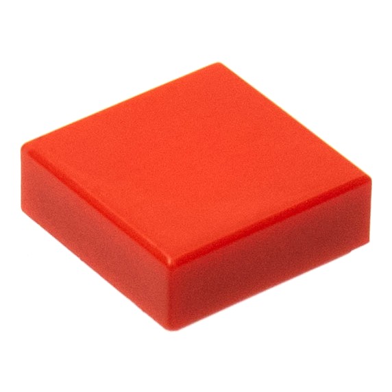 Gạch Lego trơn 1 x 1 có rãnh ở dưới để dễ tháo / Lego Part 3070b: Tile 1 x 1 with Groove