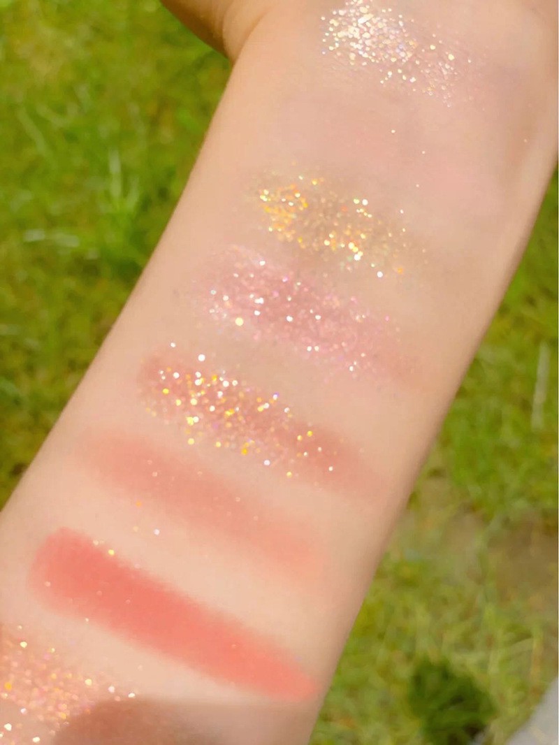 Bảng Phấn Mắt Màu Lì Và Màu Lấp Lánh Xinh Xắn Trang Điểm Lâu Trôi Dikalu | BigBuy360 - bigbuy360.vn