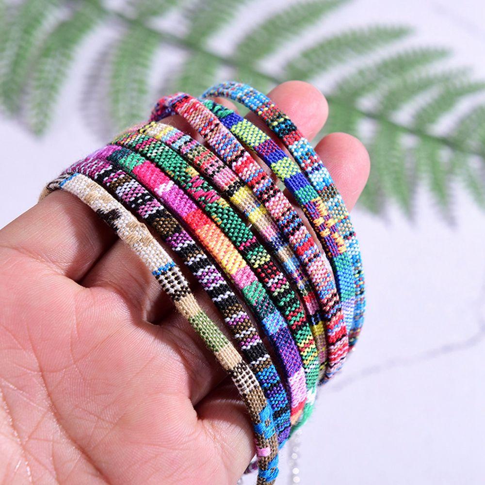 Lắc Chân 15H Màu Cầu Vồng Dễ Thương Phong Cách Bohemia Thời Trang Cho Nữ