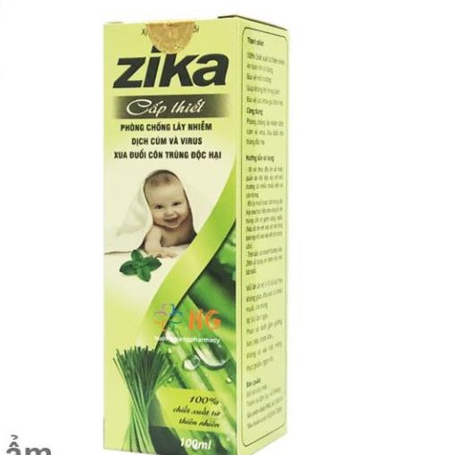 Xịt xua đuổi muỗi ZIKA