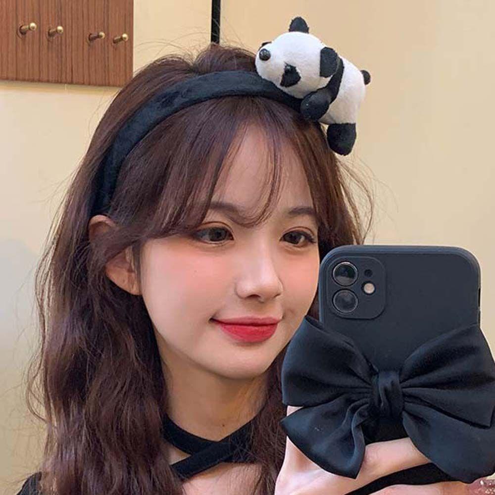 Băng Đô Cài Tóc Họa Tiết Hoạt Hình Melody Panda Dễ Thương Cho Nữ