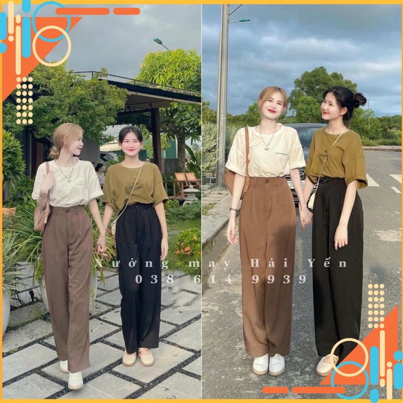 Giảm giá Quần ống xuông siêu hách dáng mã 112