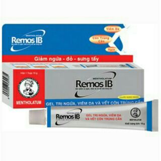 REMOS IB TRỊ NGỨA VIÊM DA, VẾT CÔN TRÙNG CẮN