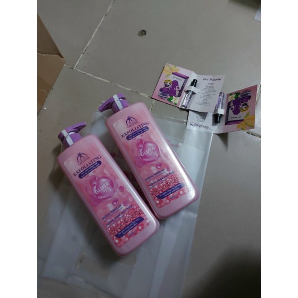 Sữa tắm hương nước hoa cao cấp Exfoliating_chai 900m_chinh hang