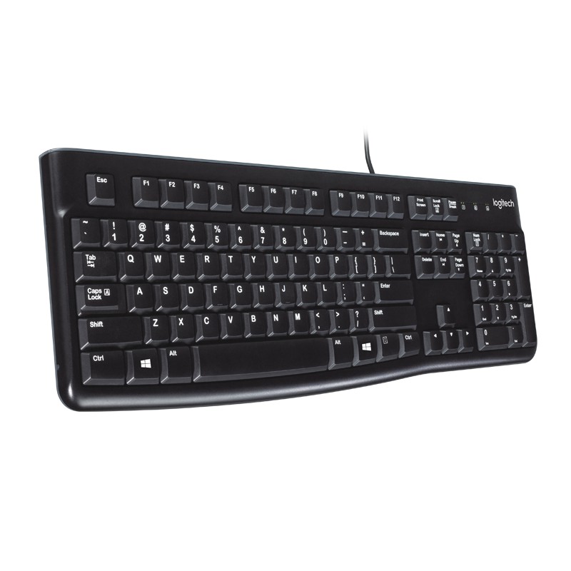 Bàn Phím Có Dây Logitech K120 - Hàng Chính Hãng