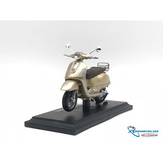 Xe Mô Hình Vespa GTS 300 ( 2017 ) 1:18 Maisto ( Vàng Đồng )