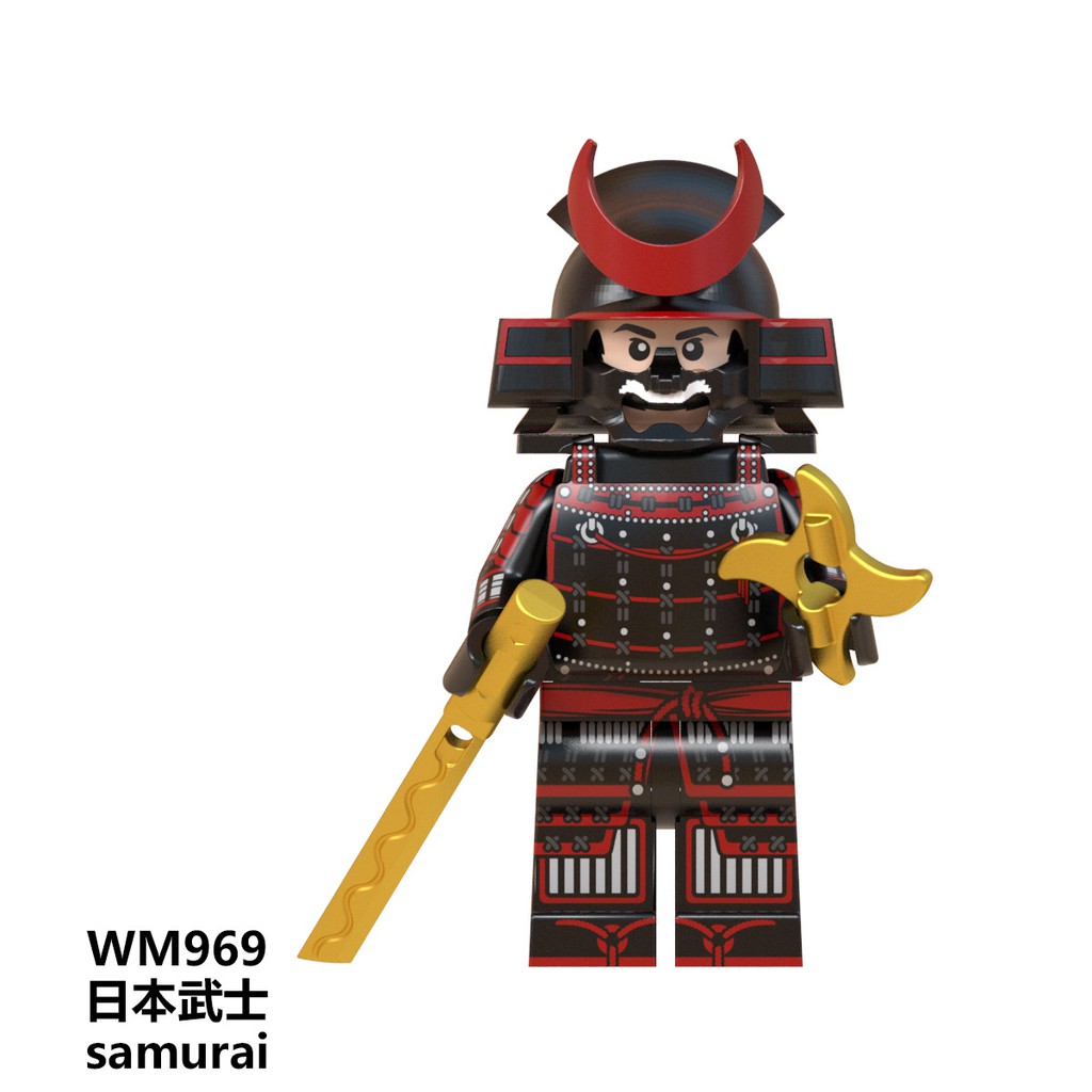 Minifigures Nhân Vật Samurai Armor Võ Sĩ Đạo Nhật Bản Mẫu Mới Ra Siêu HOT WM6090