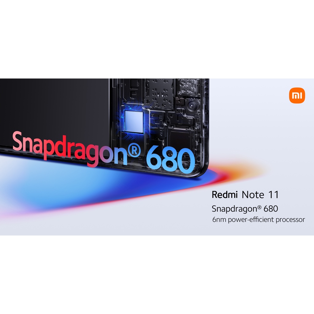 Điện thoại Xiaomi Redmi Note 11 | Pin 5000mAh | Snapdragon 680 | Sạc nhanh 33W - Hàng chính hãng