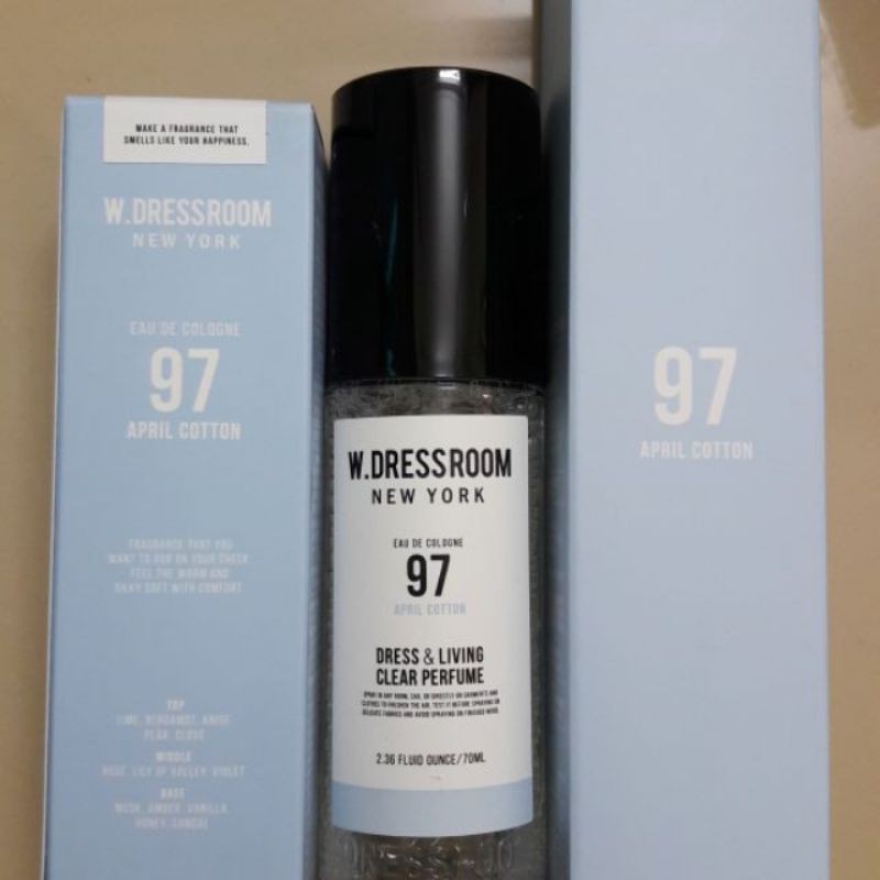 Nước hoa BTS xịt thơm W.Dressroom mùi 97 -Loại 70ml