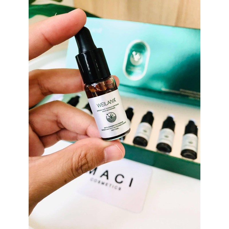 TINH CHẤT KÍCH MỌC TÓC WEILAIYA HAIR GROWTH SERUM - hộp 8 chai x 5ml