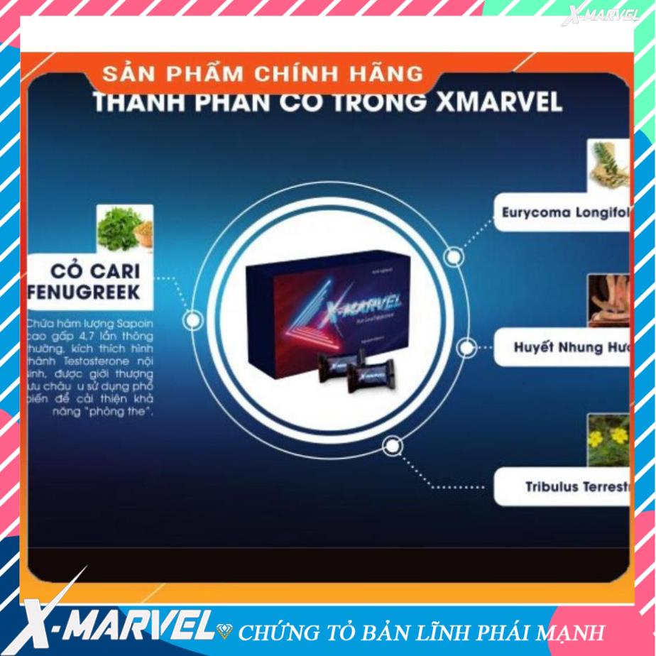 Testosterone ❤️CHÍNH HÃNG💯 ❤️ XMARVEL - Kẹo ngậm sinh lực