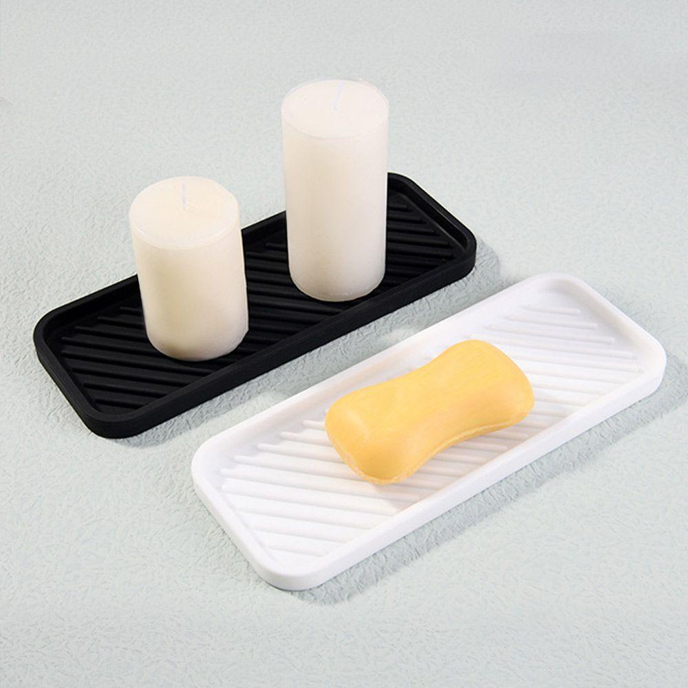 PISTA Khay Đựng Xà Phòng Có Mút Rửa Chén Tiện Dụng