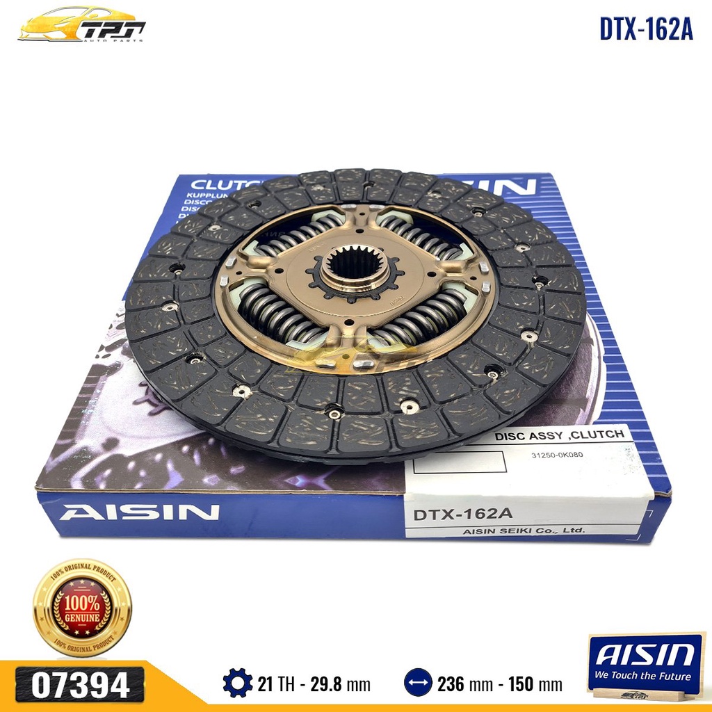 Lá Côn / Lá Bố Ly Hợp Toyota innova - 21R 238MM DTX-162A JAPAN-[AISIN]