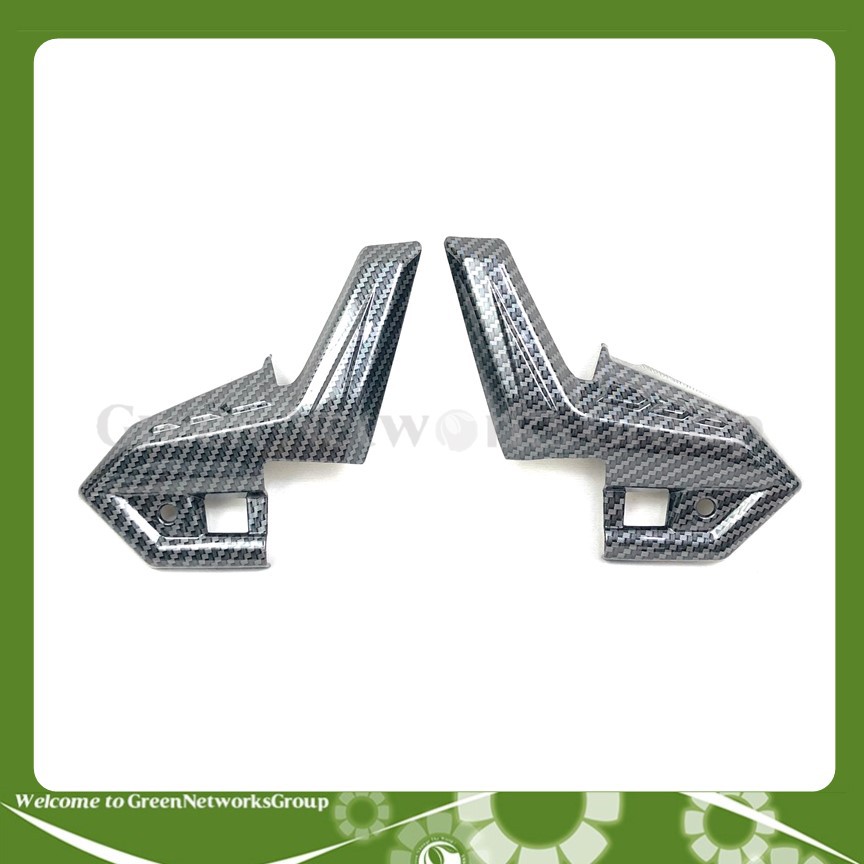 Ốp gác chân sau Carbon xe Air blade 2020 Greennetworks