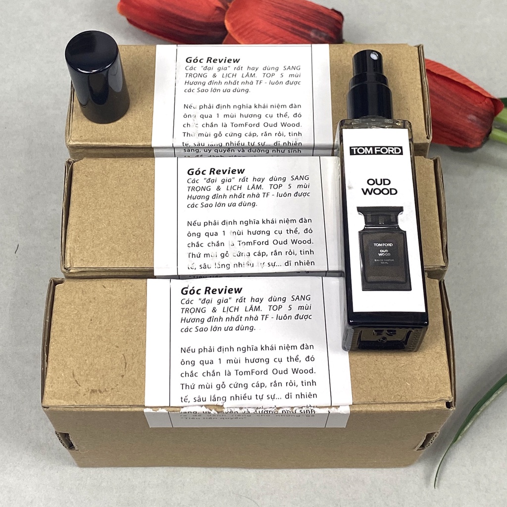 Nước hoa nội địa trung nam nữ Tomford oud wood 25ml thơm lâu hương gỗ trầm bí ẩn