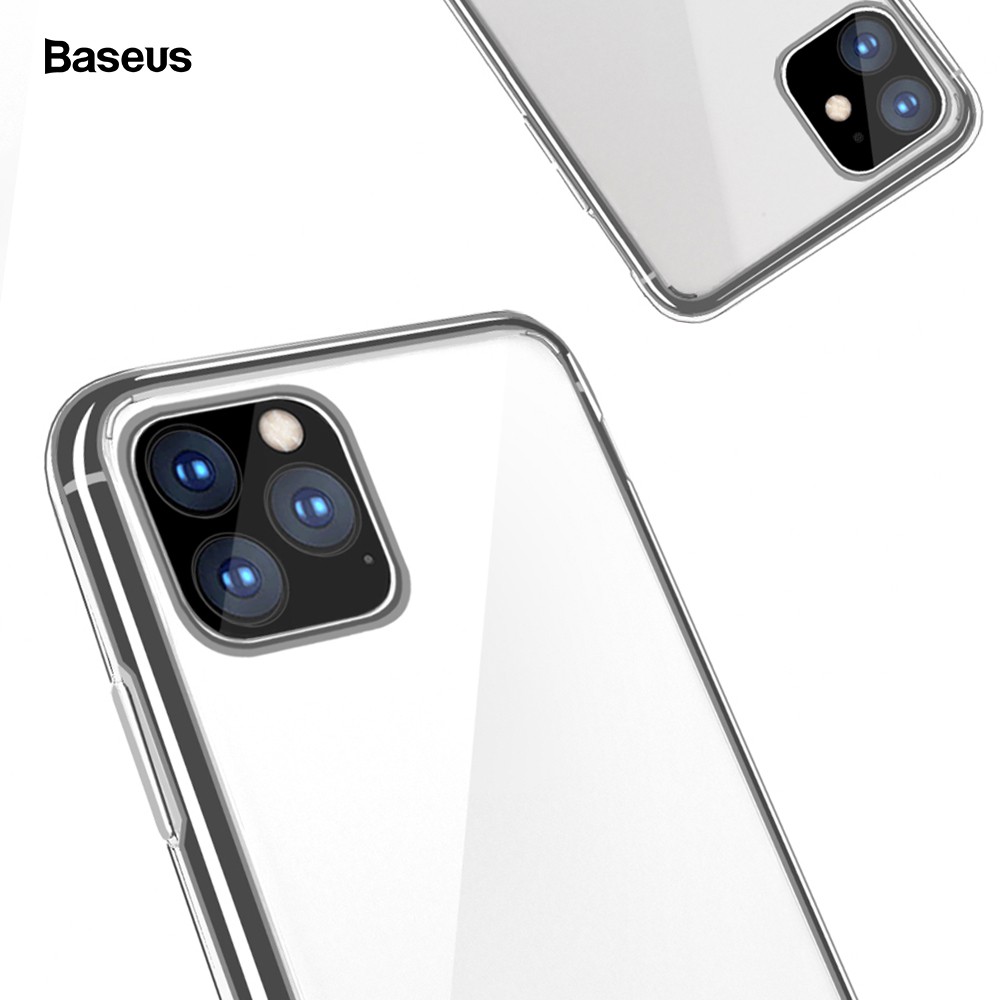 Ốp lưng BASEUS bằng TPU silicon mềm mỏng dành cho IPhone 11 Pro Max 2019
