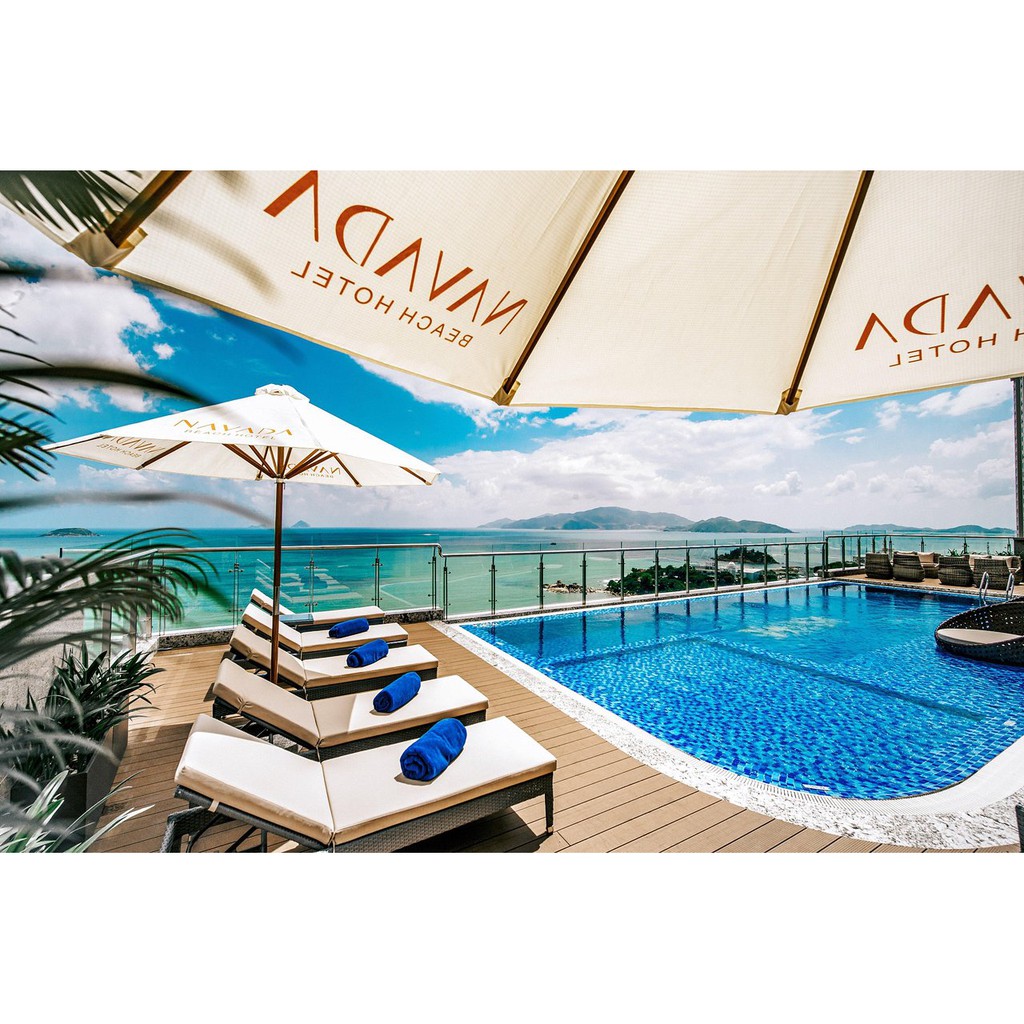 NHA TRANG [E-Voucher] - Voucher/Combo khách sạn 5* Navada Beach Hotel Nha Trang