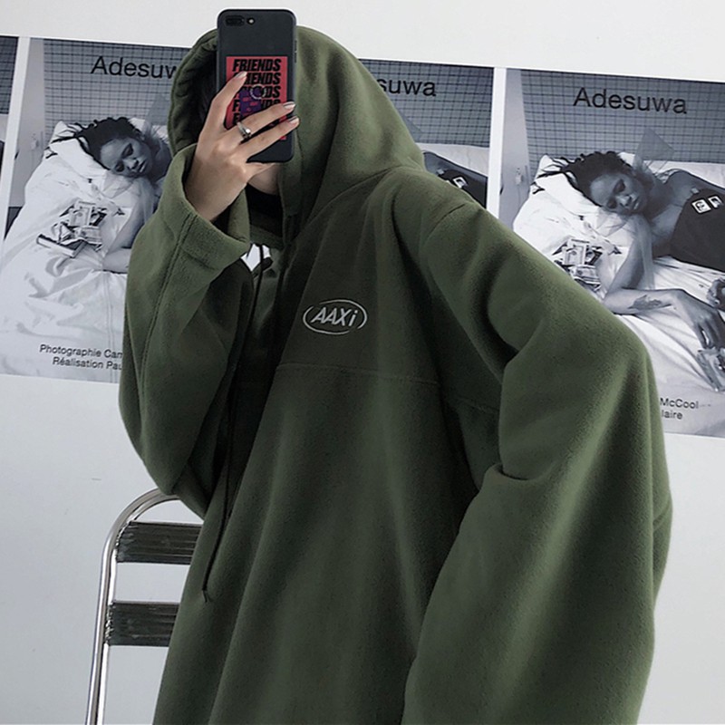 [Áo hoodie nữ form rộng] Áo hoodie nam form rộng dài unisex mặc nhà đi chơi đi học thời trang ulzzang hàn quốc